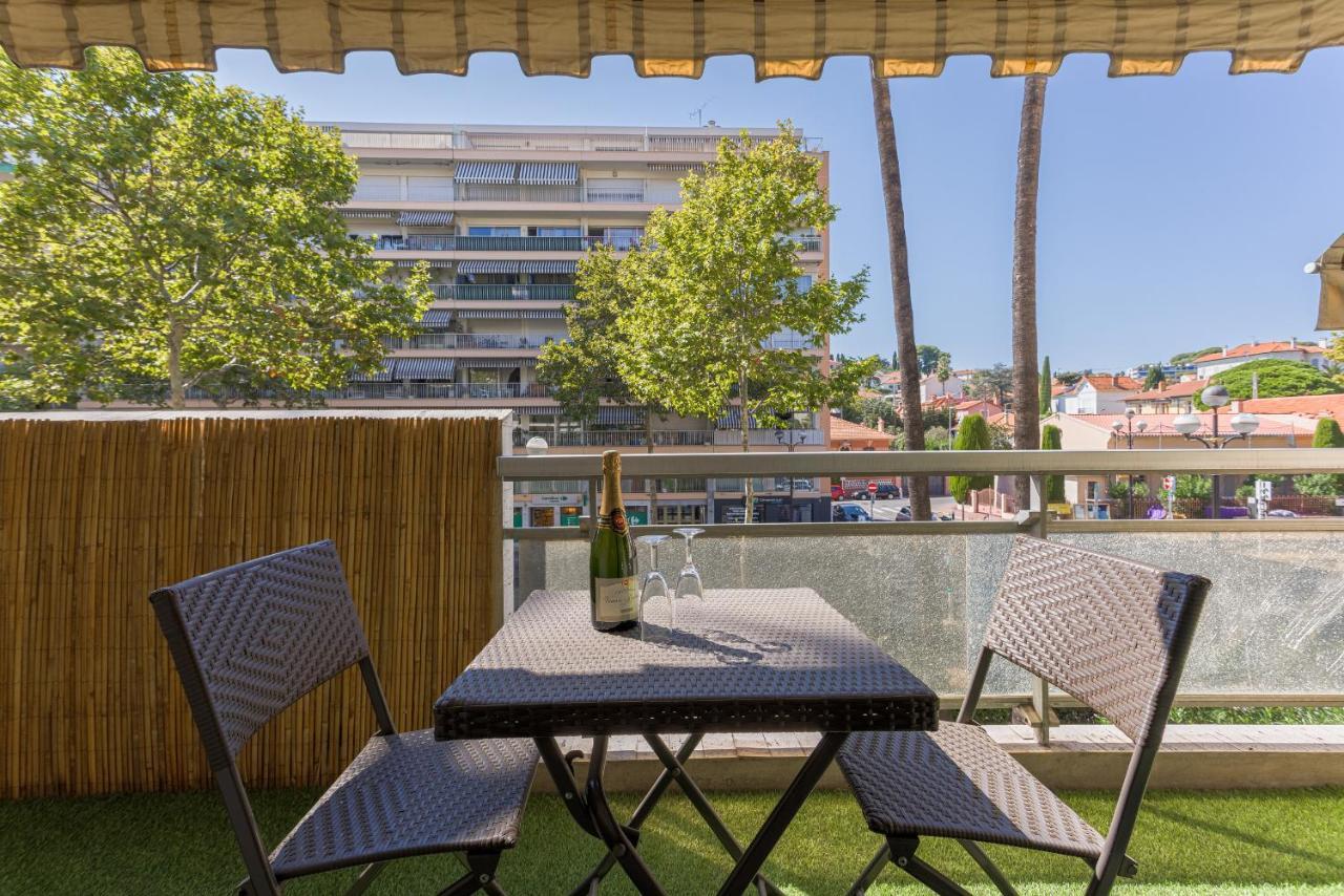 Cosy Studio - Centre Cannes - Terrasse - Clim - Wifi Zewnętrze zdjęcie